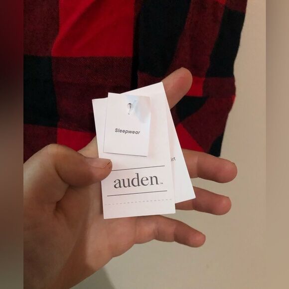 📳 Auden | Plaid Sleep Top - Picture 4 of 4